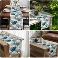thumbnail image 6 of Table Runners 36 Inches Long Dress Scarves, Green Grey Ginkgo Leaves Farmhouse Kitchen/Dining Table Decor Table Runner, Short Coffee Tablerunners, Ink Painting Modern Art 13x36 Inch, 6 of 6