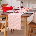 thumbnail image 4 of The Three Love Printed Tablecloth Can Feel The Delicate Bumps And Bumps Between The Fingertips Which Is Not Visually Sweet And But Also Enriches The Tactil, 4 of 4