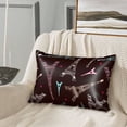 thumbnail image 6 of KLL Eiffel Tower Pattern Silk Pillowcase for Hair and Skin Standard Size 20"X 30" Soft Breathable Pillow Covers for Sleeping, 6 of 7