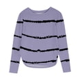 thumbnail image 3 of Bovxnpu Girls Long Sleeve T Shirts Kids Spring Fall Tops School Tee Long Sleeve Printing Shirts Kids Hem Side Slit Soft Tunic T-Shirts 3-12 Years, 3 of 7
