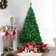 thumbnail image 2 of Árbol de Navidad Artificial Costway 1,8m PVC Verde con Base Metálica, 2 of 7