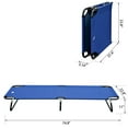 thumbnail image 4 of Lit Pliant Intérieur de Voyage pour Lit de Camp Extérieur (Bleu), 4 of 7