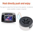 thumbnail image 5 of 2 Pieces Car Tweeters 350W High Efficiency Mini Dome Tweeter Speakers for Car Audio System, 5 of 5