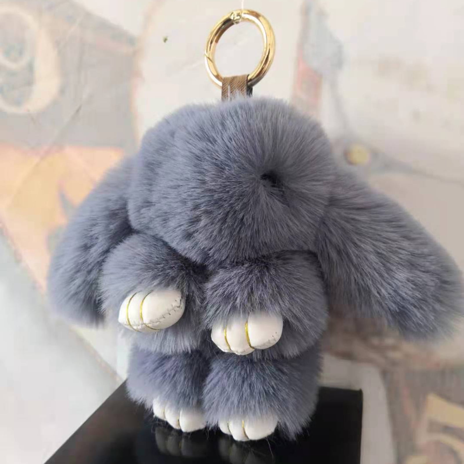 ApolloBox Rag Doll Bunny Keychain - B