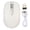 White, variant on BIMZUC 2.4G Wireless Mouse Dual Mode 2400 DPI Bluetooth 5.1 Rechargeable Optical Computer Mice with 14 RGB Lighting Effects for Laptop PC Windows Mac OS X Android (Pink)