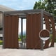 thumbnail image 1 of Cortina para Exteriores Easy-Going 137x244 cm Impermeable Marrón, 1 of 8