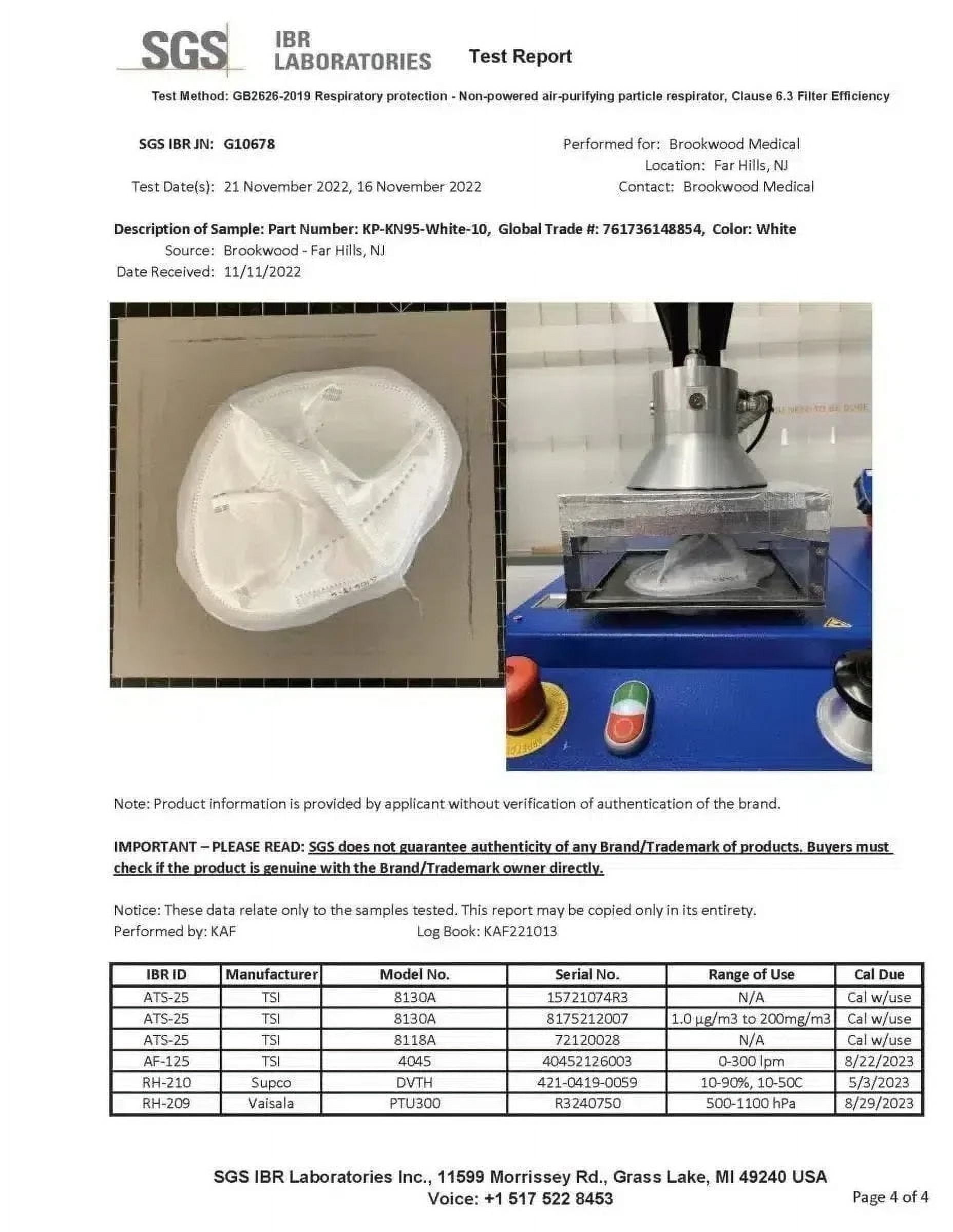 Standard KN95 Face Masks, CE Certified, 5PLY, Protective Mask, K95 Respirator