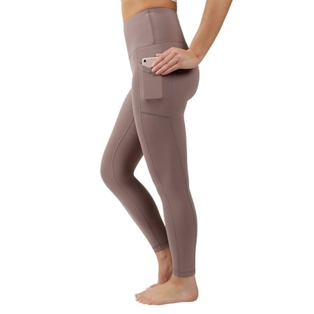 Yogalicious NWT High Waist Tech Capri Dawn Pink Leggings Size Medium