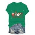 thumbnail image 6 of zaveiop Christmas Shirt Women Tis The Season Christmas Tree T Shirt Latte Coffee Graphic Xmas Holiday Tee Tops (Z2-Green, XXL), 6 of 8