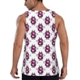 thumbnail image 3 of Gaeub Cute Number 8 Men's Athletic Tank Top, Workout Sleeveless Shirts, Running Tank Tops for Gym, Running, Training - 4X-Large, 3 of 9