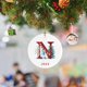 thumbnail image 4 of RKSTN christmas ornaments 2024 26 Letter Christmas Snowman Christmas Pendant - Acrylic Car Pendant Saint, 4 of 5