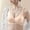 Beige, variant on Womens T-Shirt Bras Push Up Seamless Solid Color Breathable Support Bra for Home Wireless Bra, 40A, Beige