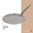 thumbnail image 4 of de Buyer - Mineral B Crepe & Tortilla Pan - Nonstick Frying and Pancake Pan - Carbon and Stainless Steel - Induction-ready - 12", 4 of 6
