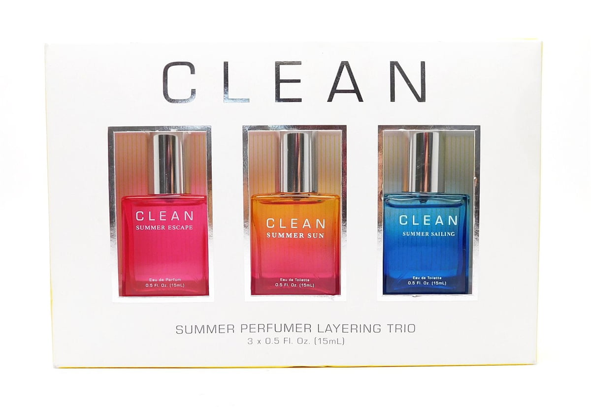 ulv Smag Mild Clean Summer Perfumer Layering Trio: Summer Escape Eau de Parfum, Summer  Sun Eau de Toilette, Summer Sailing Eau de Toilette (each .5 Fl Oz.) -  Walmart.com