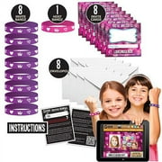 Invite Bandz 4 Bands Invitation Online Fun & Thanks you All in one Princess Bands