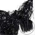 thumbnail image 4 of LQQBOX 3 Pack 3.28x6.56 FT Black Tinsel Foil Fringe Curtain, Sparkle Metallic Foil Backdrop for Party Photo Booth Props New Years Eve Birthday Bridal Shower Bachelorette Holiday Decorations Supplies, 4 of 7
