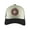 Black/White, variant on Chocolate Donut Adjustable Trucker Hat - Black