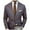 31 Brown, variant on guisaled Mens Blazers for Work Casual Sport Coats Slim Fit Lightweight One Button Notched Lapel Business Suit Jackets with Pockets