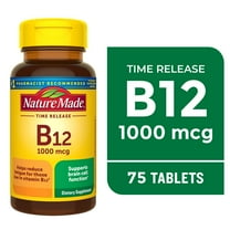 Nature Made Time Release Vitamin B12 1000mcg Cellular Support Energy, 75ct