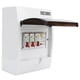 thumbnail image 4 of BuyWeek Disyuntor de la unidad de consumo, 2 vías 40A 30mA Tablero de fusibles de la unidad de consumo RCD + 2 MCB Fuente de alimentación Garaje Edificio residencial Caja de electricidad, 4 of 14
