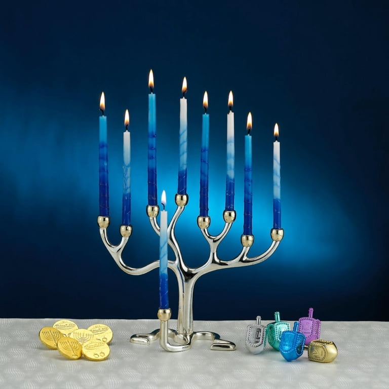 Rite Lite Premium Hand-Dipped Hanukkah Candles, 45-Pack photo 3