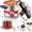 8 Quarts, variant on Stainless Steel Pressure Cooker Canner 10Qt with Steaming Rack, Tempered Glass Lid & Three Pressure Settings for Meat, Beans, Soup