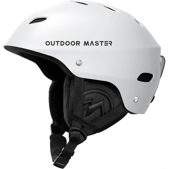 Ski Helmet - Adjustable Size, Reinforced ABS Shell & Shock-Absorbing EPS Core