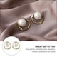 thumbnail image 5 of 1 par de pendientes de metal elegantes, pendientes colgantes con estilo para niñas., 5 of 8