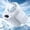 169#White, variant on Car Clip On Fan USB Rechargeable 360 Rotation Portable Cooling Fan LED Display Strong Airflow Quiet Operation Multi Speed Cooling for Car Office Bedroom Travel Camping Summer Use