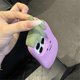 thumbnail image 5 of For iPhone 14 Pro Case Cartoon Smile Eggplant Soft Silicone Phone Cover, 5 of 5
