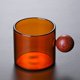 thumbnail image 3 of Taza de Vidrio Resistente al Calor Vaso de Licor Jugo Café Té Ámbar Sunnimix Taza de Café de la Leche, 3 of 8