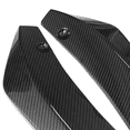 thumbnail image 1 of 4 x Car Carbon Fiber Rear Bumper Lip Diffuser Splitter Protector, 1 of 7