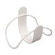 thumbnail image 2 of Stainless Steel Garden Hose Bracket Wall Mount Strong Load Bearing Garden Hose Storage Holder Easy To Install Hose Hanger White, 2 of 2