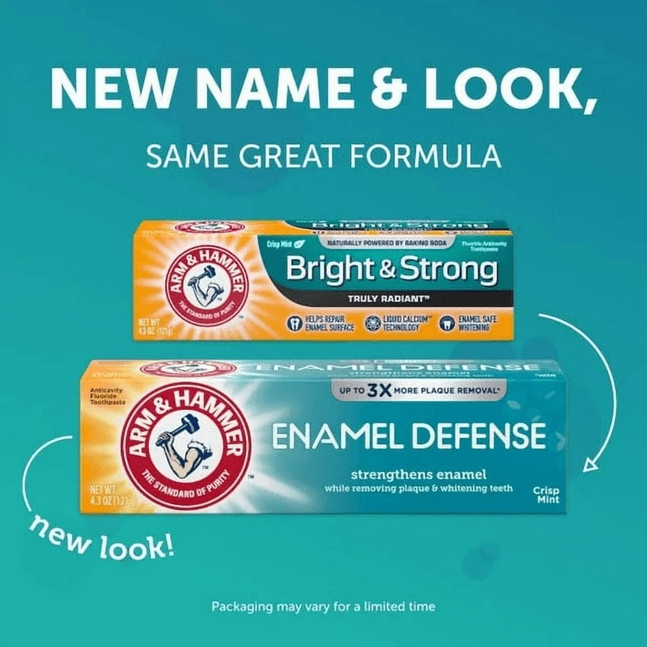 Arm & Hammer Truly Radiant Bright & Strong Whitening & Enamel Strengthening, 4.3 OZ