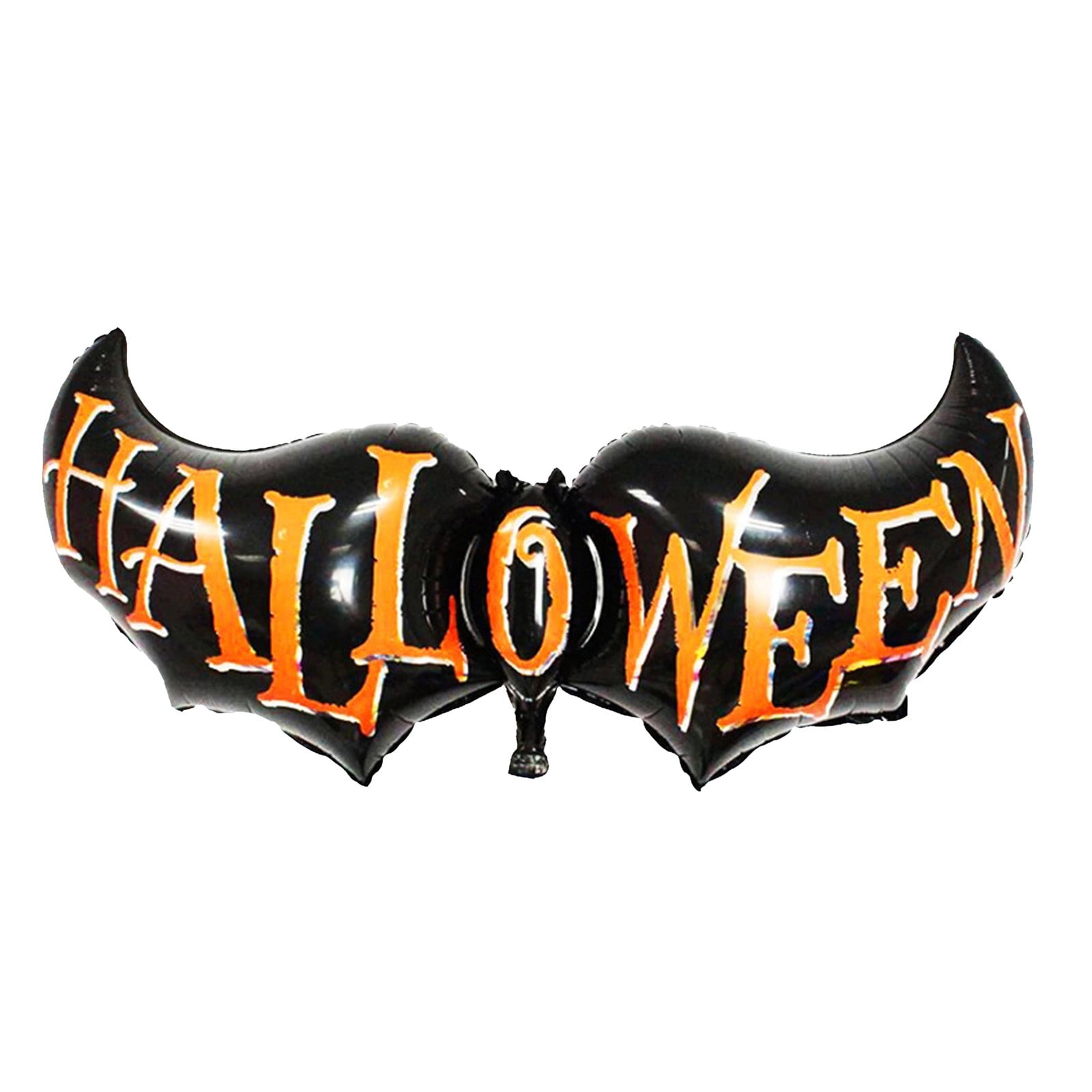 Fonwoon Halloween Party Decorations Foil Balloons Bat Pumpkin for