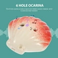 thumbnail image 3 of WHAMVOX Ocarina Practice Instrument Travel Child 8x8cm Red, 3 of 8