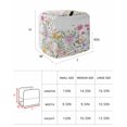 thumbnail image 6 of Botanical Floral Stand Mixer Dust Cover with Storage Pocket & Handles, Spring Colorful Flowers Butterfly Fits All Tilt Head & Bowl Lift Kitchen Appliance Cover Organizer Bag Accessories, 6-8 Quart, 6 of 6