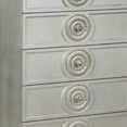 thumbnail image 3 of Nic 54 Inch Modern Tall Dresser Chest 5 Drawers Round Knobs Silver - Saltoro Sherpi, 3 of 6