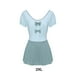 thumbnail image 4 of Soidarity Traje de baño para niños Tela suave y fijación de color Traje de baño de poliéster de tela suave y cómoda Traje de baño verde negruzco 2XL, 4 of 6