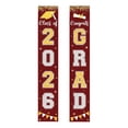 thumbnail image 1 of Ohufall 71x12in 2Pack 2026 Graduation Party Supplies Hanging Porch Signs Door Decor For Graduates, 1 of 6