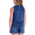 thumbnail image 3 of U.S. Polo Assn. Girls Knit Denim Top, Sizes 4-18, 3 of 4
