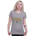 thumbnail image 3 of US Navy Logo Anchors Aweigh Est 1775 Women's T Shirt Ladies Tee Brisco Brands M, 3 of 5