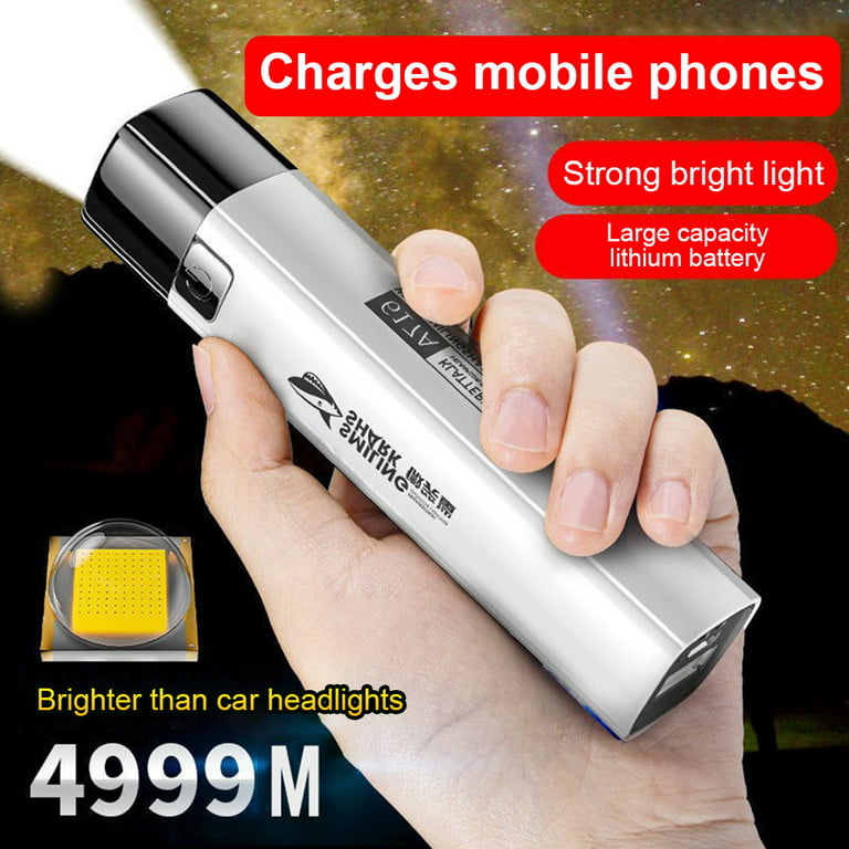 ADVEN Super Bright Flashlight Battery Powered Torch Handheld Lamp