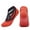 Red, variant on Aoochasliy Christmas Socks Autumn Winter Towel Cotton Breathable Yoga Bance Fitness Non-Slip Pilates Sock