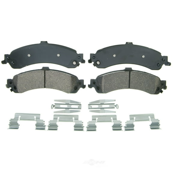 Wagner QuickStop ZD975 Ceramic Disc Brake Pad Set Fits select: 2003-2007 CHEVROLET SILVERADO, 2000-2006 CHEVROLET TAHOE