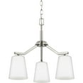 thumbnail image 5 of Progress Lighting - Vertex - 3 Light Convertible Chandelier In Contemporary, 5 of 19