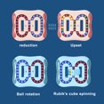 thumbnail image 4 of serony Fingertip Toy Rotating Beans Kids Educational Toy Stress Relief Children Fidget Plaything, Blue, 4 of 7