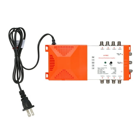 Distribution Amplifier,8 Way Noise Indoor Irs Tv 87-2350mhz Tv Amplifier Irs Low Noise Amplifier 87-2350mhz Way Amplifier Radio Amplifier 87-2350mhz With Use Antenna Dsfen Amplifier White