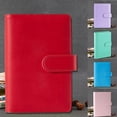 thumbnail image 4 of A6 Pu Leather Notebook Binder Budget Planner Organizer Cover Pockets Sheets Hot, 4 of 9