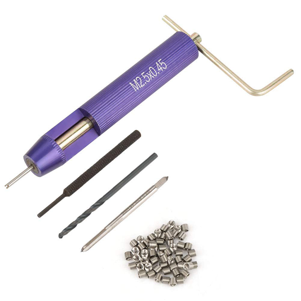 Wire Screw Repair Durable Stainless Steel M3 Aluminum for Steel Metal Threads Iron Wire Thread Inserts Assortment Kit